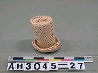 藏品(草編童玩帽)的圖片